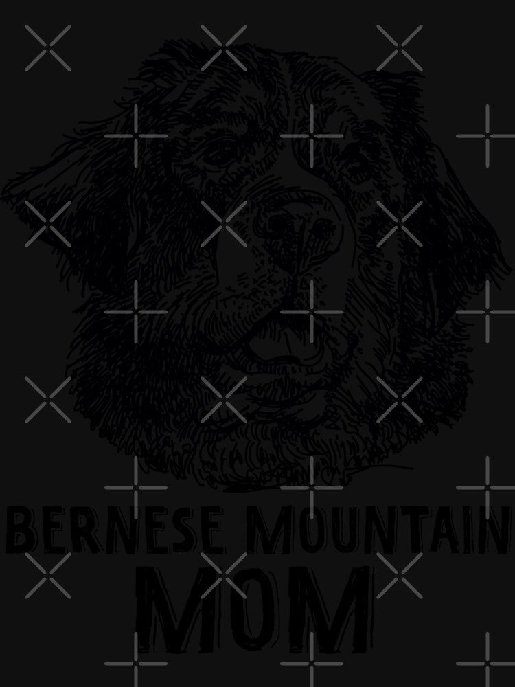 Bernese Mountain Mom Hand Drawn by TheWildStyle T-Shirts, Hoodie, Sweatshirt | BlankRebels.com (Image 3)