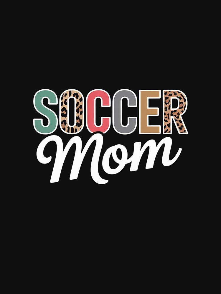 Soccer Mom  Leopard Print Soccer Mama Mother's Day by Belkisallen