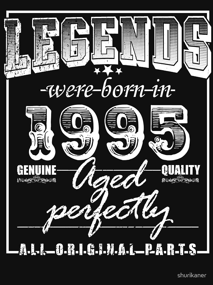 Year 1995 Funny 30 Years Old Saying 30th Birthday by shurikaner T-Shirts, Hoodie, Sweatshirt | BlankRebels.com (Image 3)