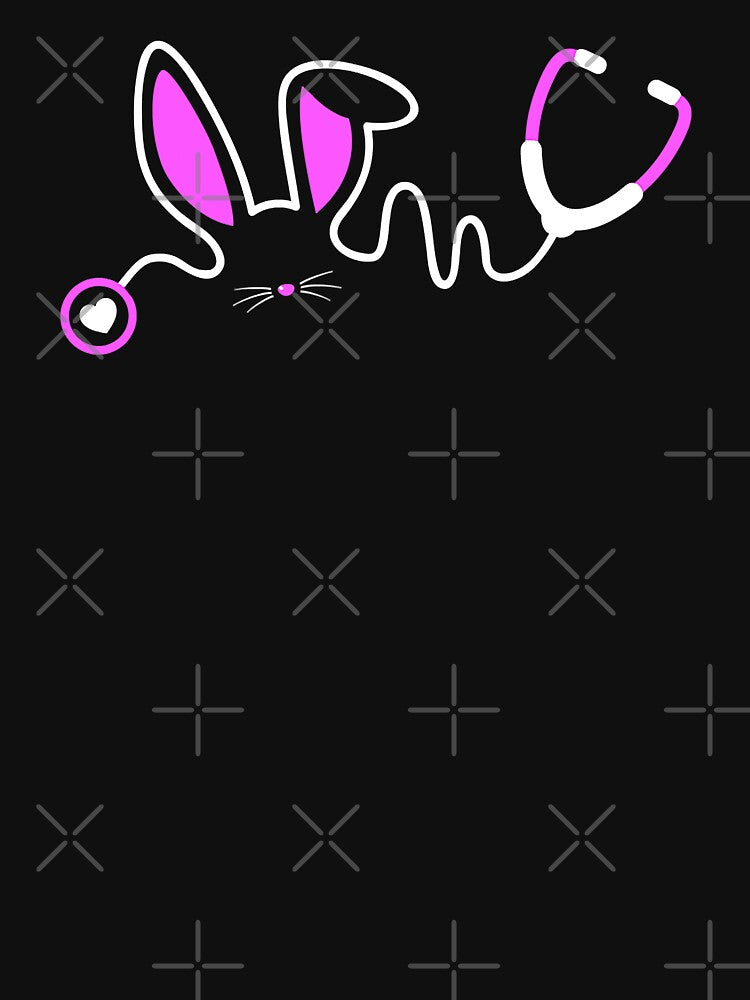 Funny Stethoscope Easter Bunny Nurse Doctor Egg Ears by GardNewerd T-Shirts, Hoodie, Sweatshirt | BlankRebels.com (Image 3)