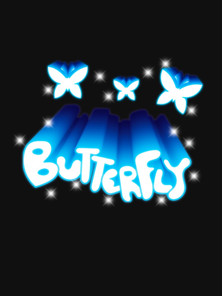 Butterfly - Cool Text by DWZ Design T-Shirts, Hoodie, Sweatshirt | BlankRebels.com (Image 3)