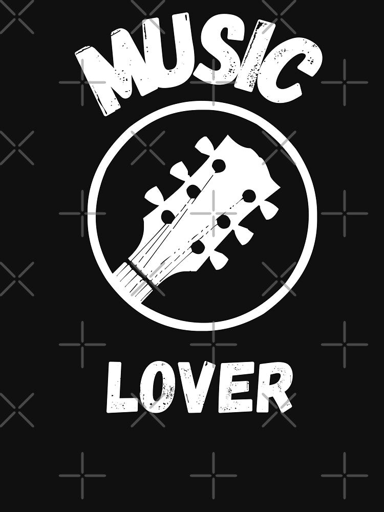 Music Lover, Music, Guitar, Vintage Guitar, Headstock by CreativeBuys T-Shirts, Hoodie, Sweatshirt (Image 3)
