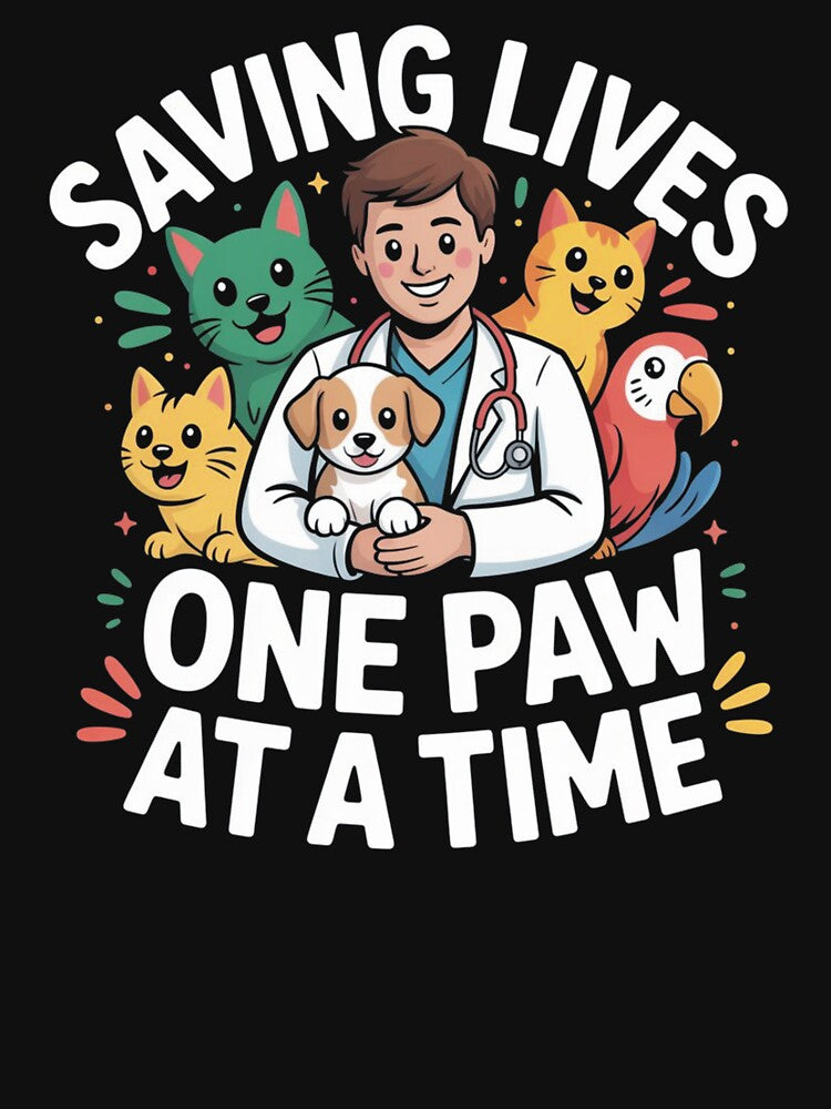 Saving lives one paw at a time by DreamOnShirts T-Shirts, Hoodie, Sweatshirt | BlankRebels.com (Image 3)