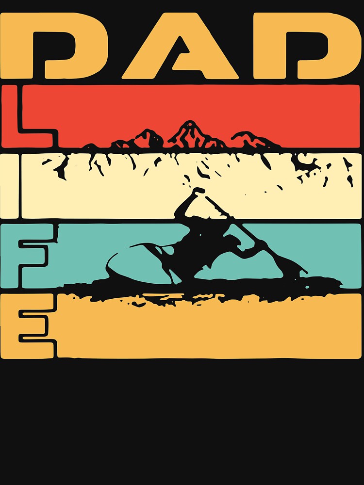 Dad Life Kayaking Adventure Sports Vintage by Jasonstoreasd T-Shirts, Hoodie, Sweatshirt | BlankRebels.com (Image 3)