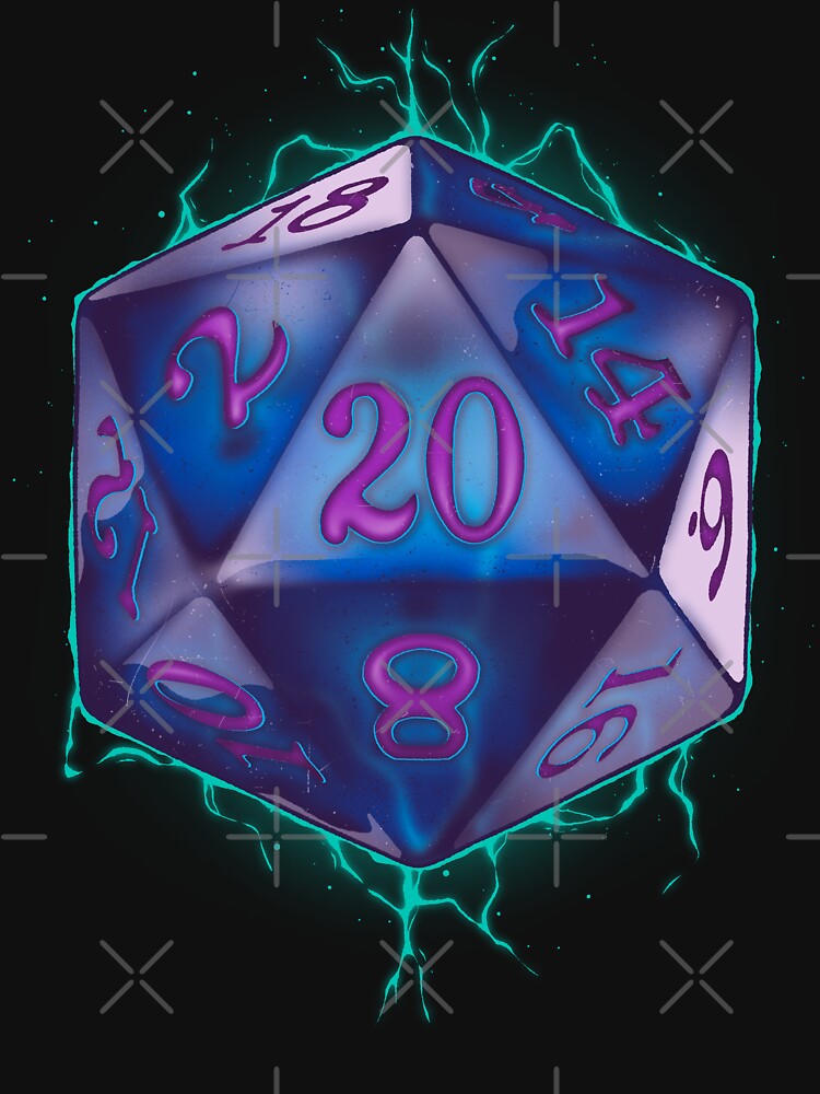 Magic Dice Amethyst by Getsousa T-Shirts, Hoodie, Sweatshirt | BlankRebels.com (Image 3)