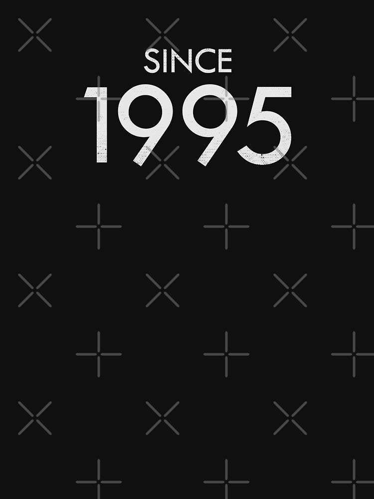Since 1995 - Distressed by unrealindeed T-Shirts, Hoodie, Sweatshirt | BlankRebels.com (Image 3)