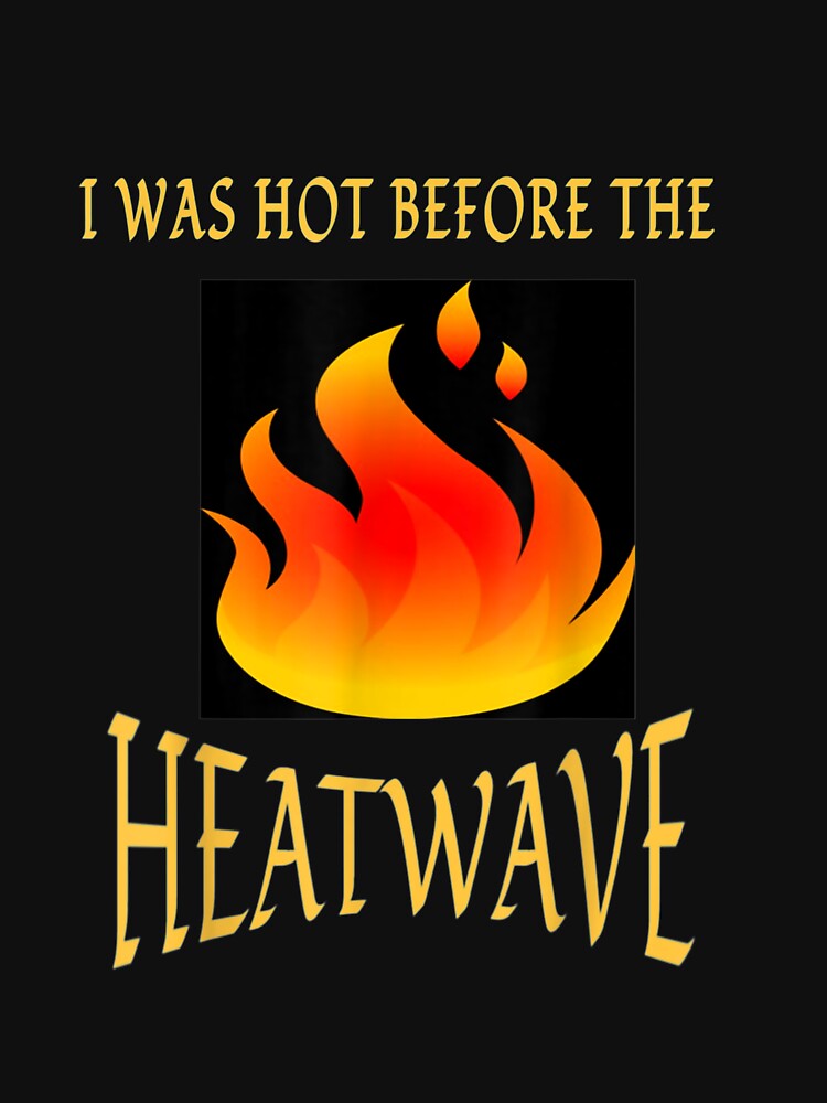 I Was Hot Before The Heatwave T shirt by vvhdvoj49 Hoodie, Sweatshirt | BlankRebels.com (Image 3)