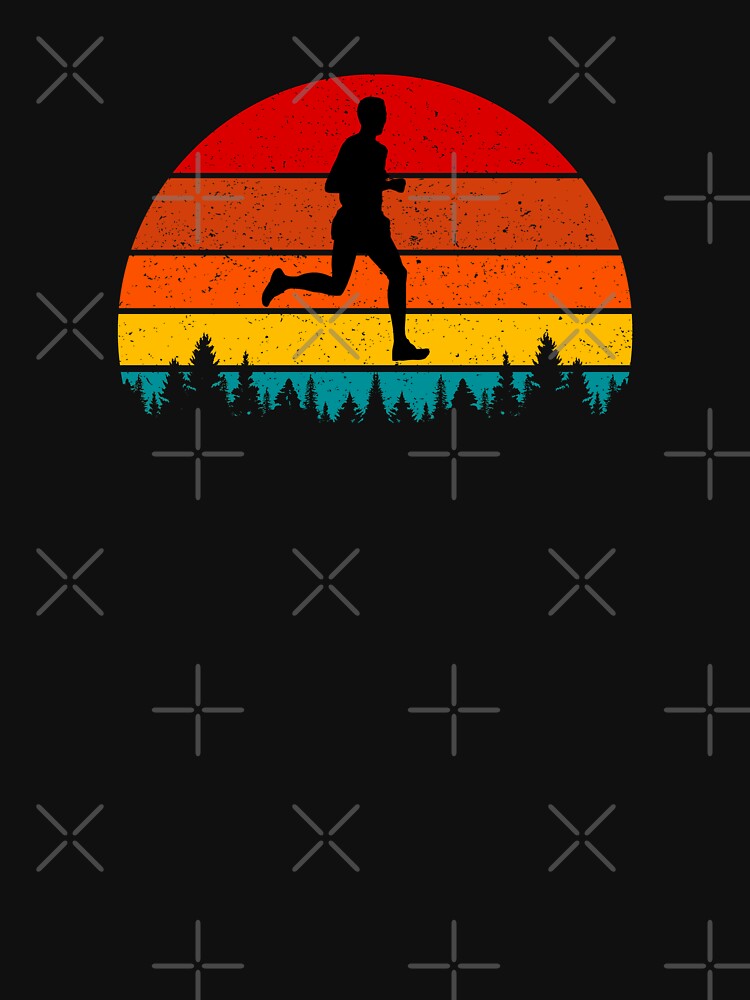 Run Free - Runner - Vintage Forest by HeatherPore T-Shirts, Hoodie, Sweatshirt | BlankRebels.com (Image 3)