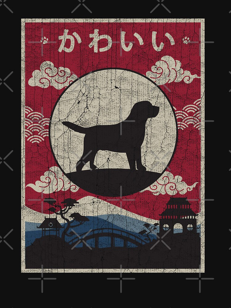 Japanese Cavador Dog Kawaii by rafaeltto T-Shirts, Hoodie, Sweatshirt | BlankRebels.com (Image 3)