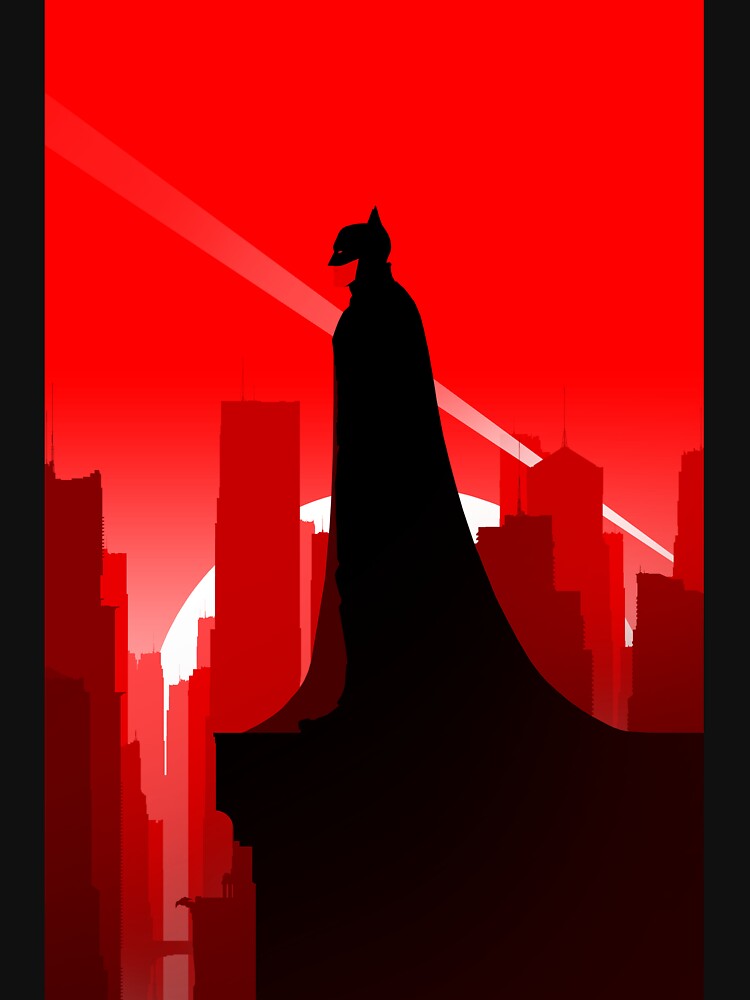 Gothic Rooftop Vigilante by William J Harris T-Shirts, Hoodie, Sweatshirt | BlankRebels.com (Image 3)