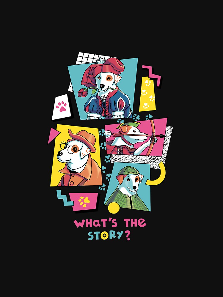 What'S The Story Wishbone  Tv Show 90S Jack Russell by lizzetehann T-Shirts, Hoodie, Sweatshirt | BlankRebels.com (Image 3)