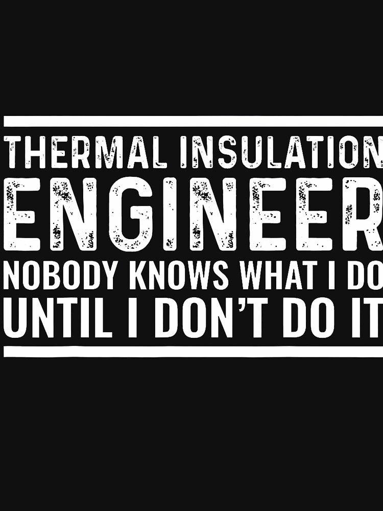 Thermal Insulation Engineer Nobody Knows Funny Sarcastic by AntoinetteKris T-Shirts, Hoodie, Sweatshirt (Image 3)