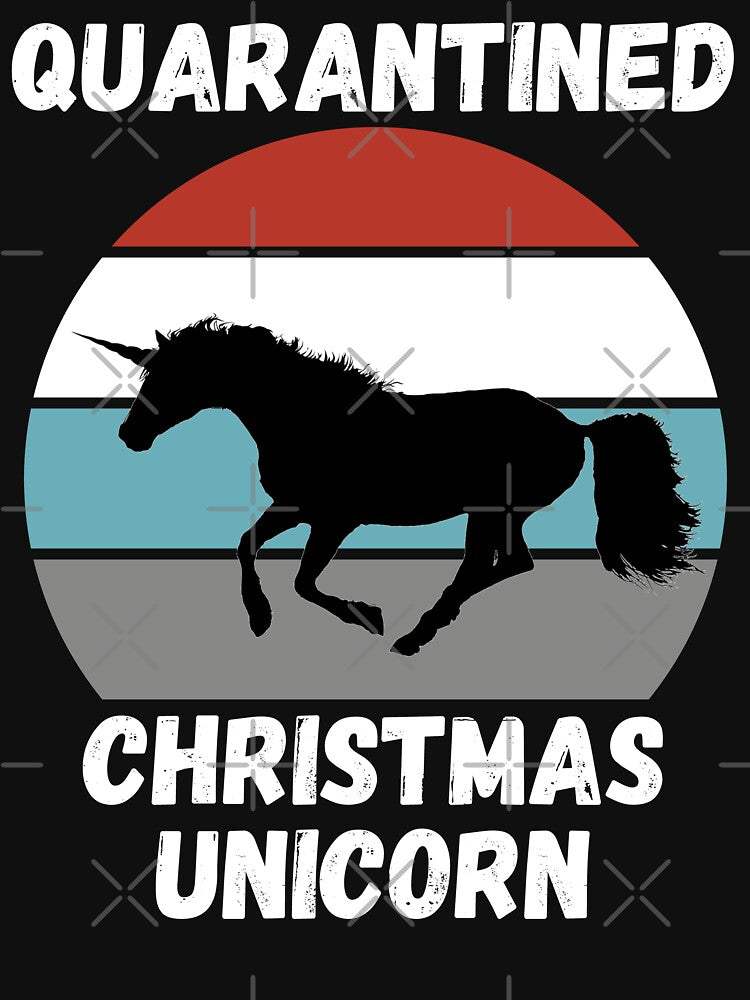 Quarantined Christmas Unicorn by AmberSiraj T-Shirts, Hoodie, Sweatshirt | BlankRebels.com (Image 3)