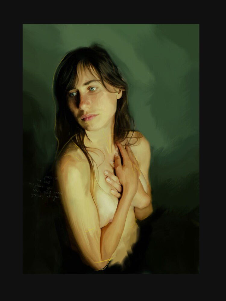 Dramatic Artwork with dark aesthetic by IlseMakesArt T-Shirts, Hoodie, Sweatshirt | BlankRebels.com (Image 2)