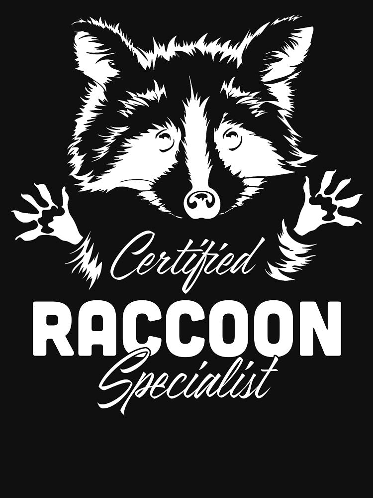 Certified Raccoon Specialist by CathyCraig23 T-Shirts, Hoodie, Sweatshirt | BlankRebels.com (Image 3)
