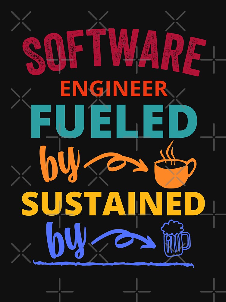 Software Engineer loves Coffee and Beer vintage, Christmas gift for Software Developer by Happy-PrintZ... (Image 3)