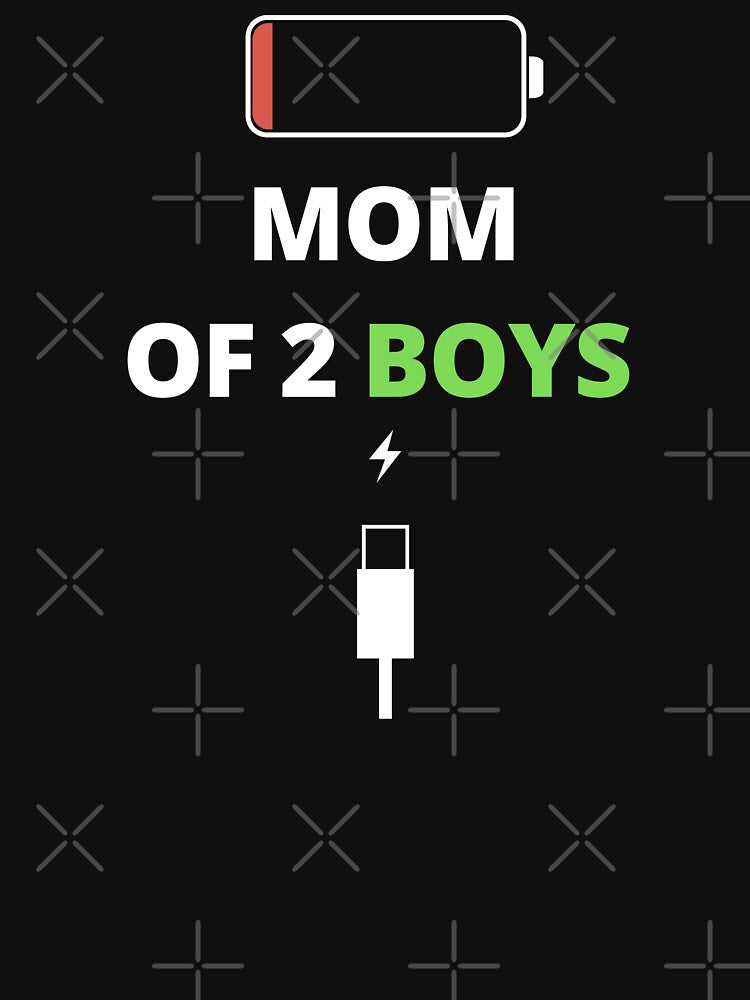 Motherhood Journey Mom of 2 Sons by Pixie-agenca T-Shirts, Hoodie, Sweatshirt | BlankRebels.com (Image 3)