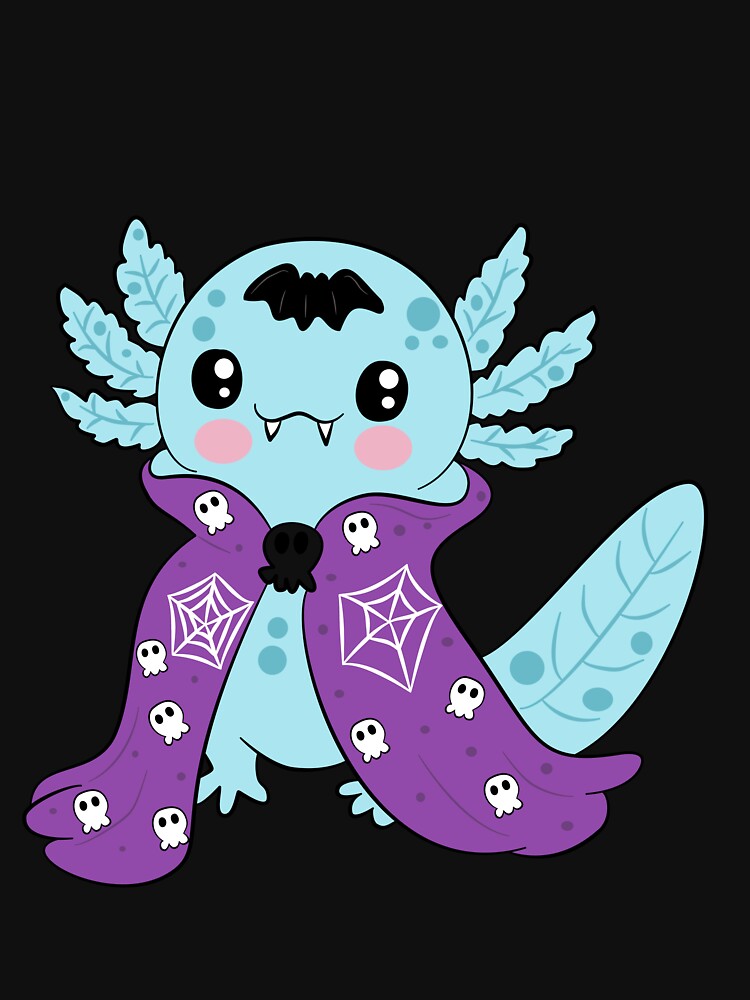 axolotl Halloween by Pe.peach T-Shirts, Hoodie, Sweatshirt | BlankRebels.com (Image 3)