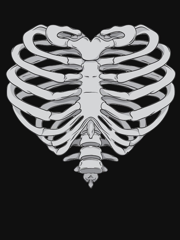 heart skull 3d by Ambilart1 T-Shirts, Hoodie, Sweatshirt | BlankRebels.com (Image 3)