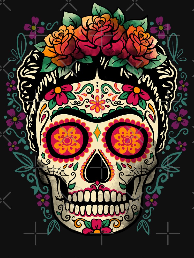 Frida Calavera T-Shirts, Hoodie, Sweatshirt