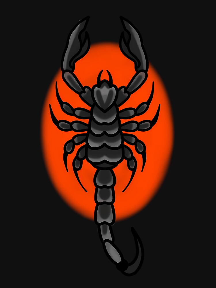 Traditional Scorpion Tattoo Style by rjhhjawthux77 T-Shirts, Hoodie, Sweatshirt | BlankRebels.com (Image 3)