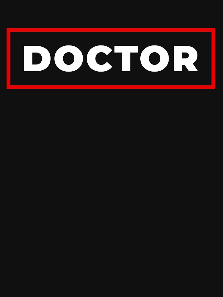 Doctor red frame by SVPOD T-Shirts, Hoodie, Sweatshirt | BlankRebels.com (Image 3)
