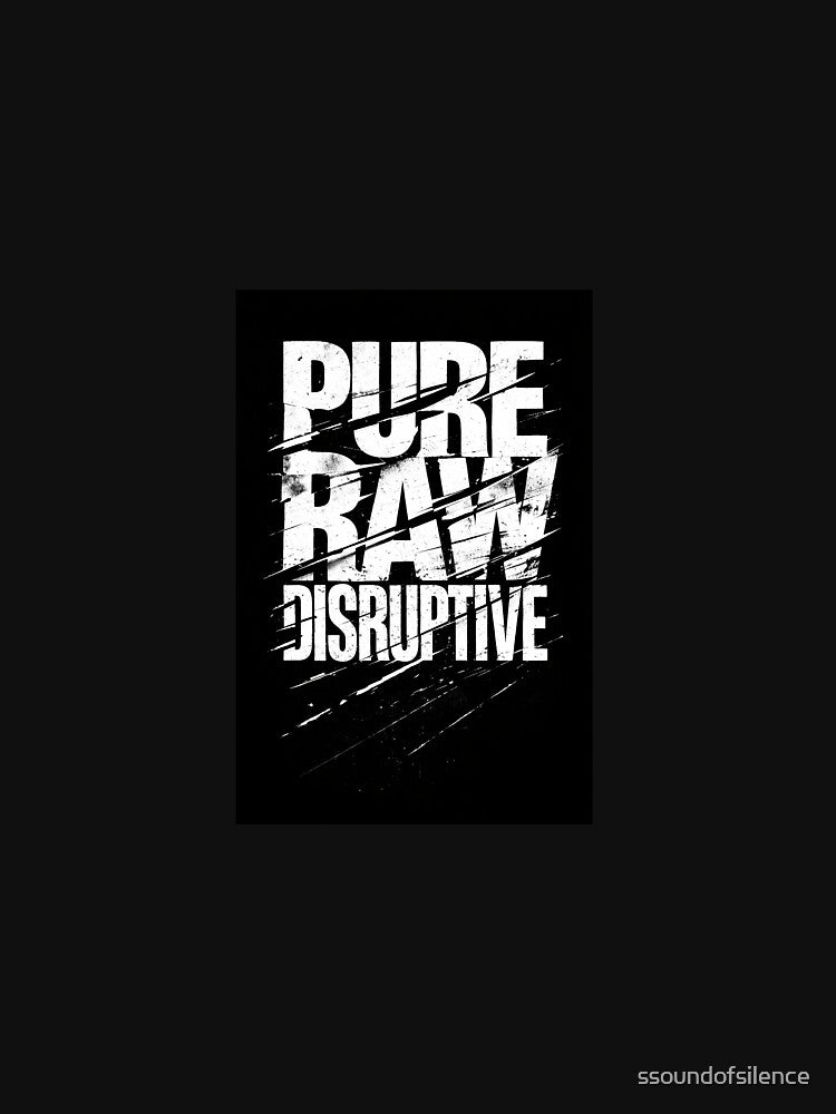 DISRUPT THE STATIC by ssoundofsilence T-Shirts, Hoodie, Sweatshirt | BlankRebels.com (Image 3)