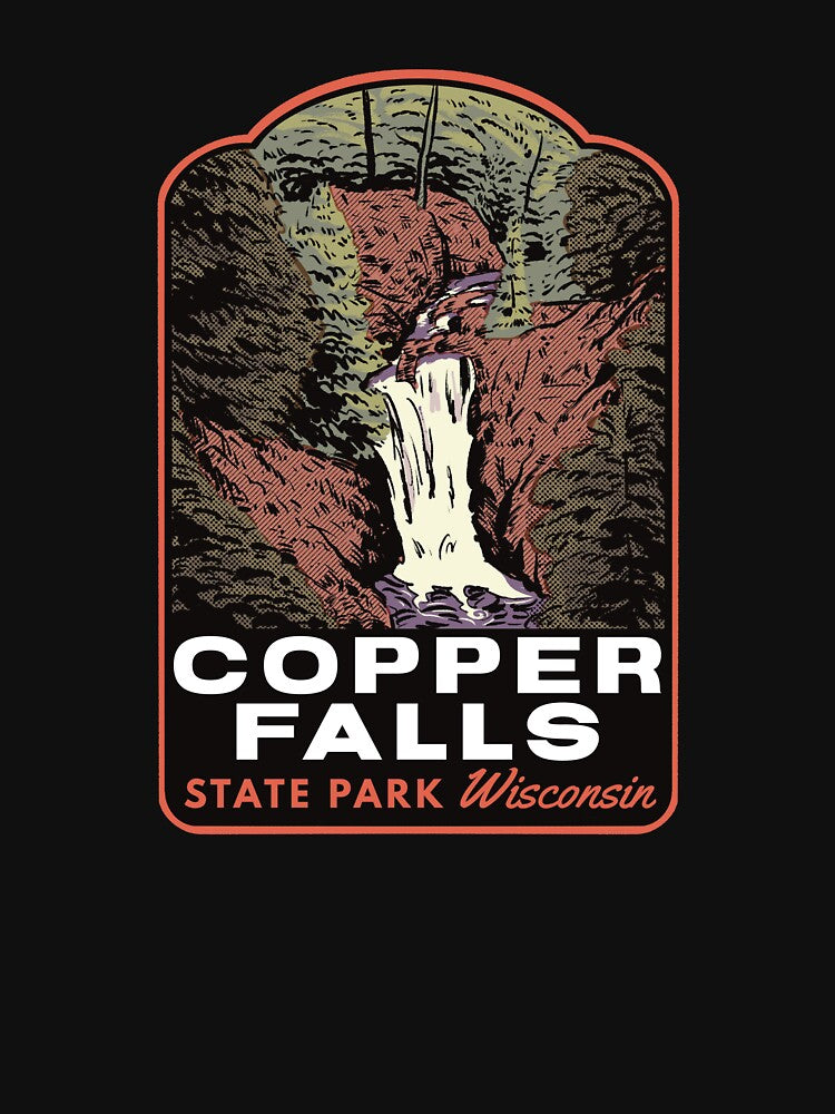 Copper Falls State Park Wisconsin by halpindesignco