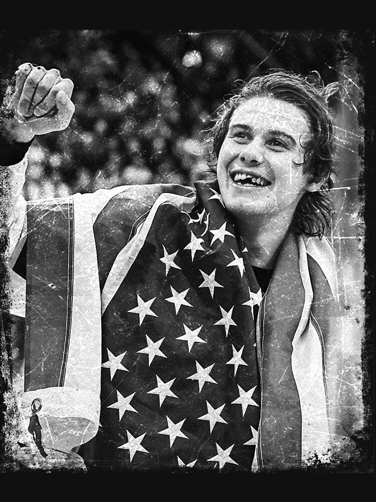 Jack Hughes USA Olympic Gold Medal HockeyVintage by ClarenceGarza T-Shirts, Hoodie, Sweatshirt | BlankRebels.com (Image 3)