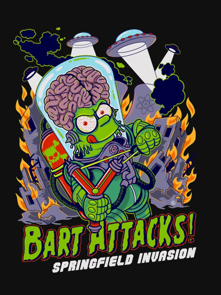 Scifi BART ATTACKS T-Shirts, Hoodie, Sweatshirt
