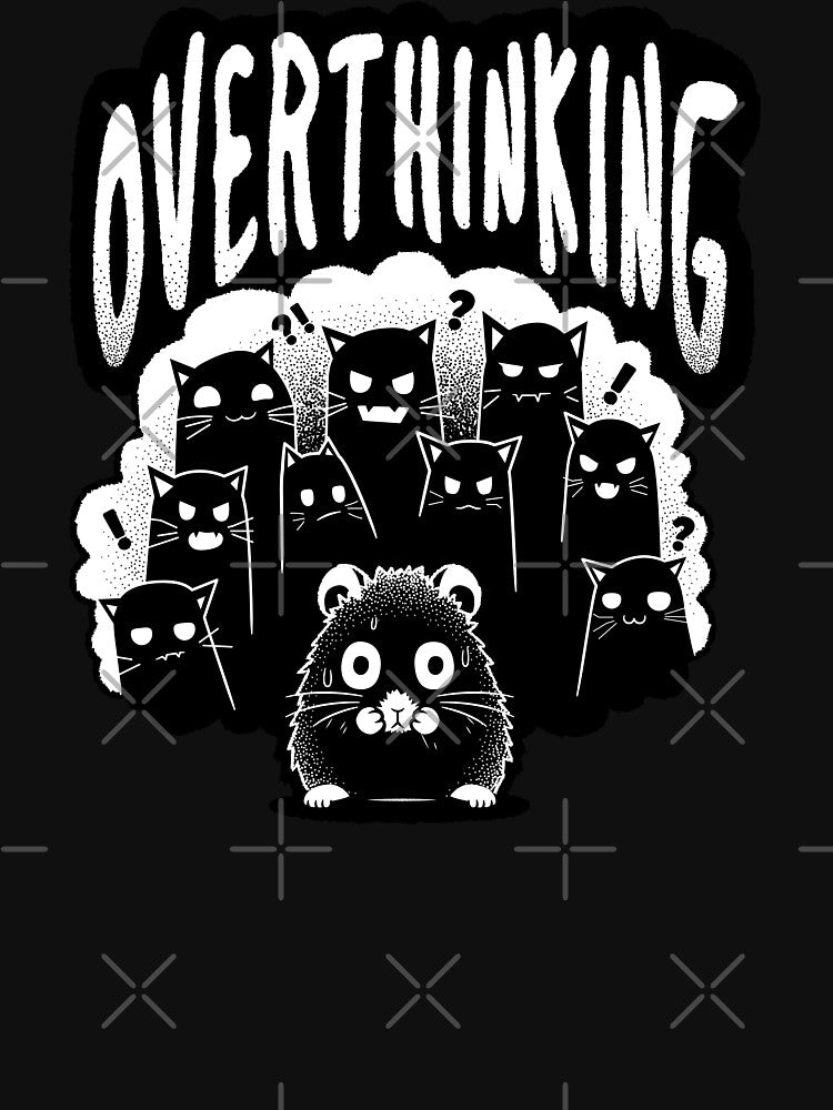 Overthinking by animepie T-Shirts, Hoodie, Sweatshirt | BlankRebels.com (Image 2)