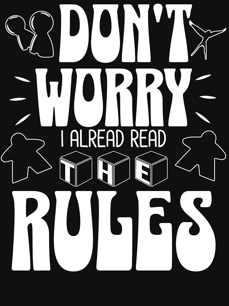 Don't worry I already read the rules - Rules Lawyer’s Life. Board Gamer gift by Zanda-Nerd-Shop T-Shirts,... (Image 3)