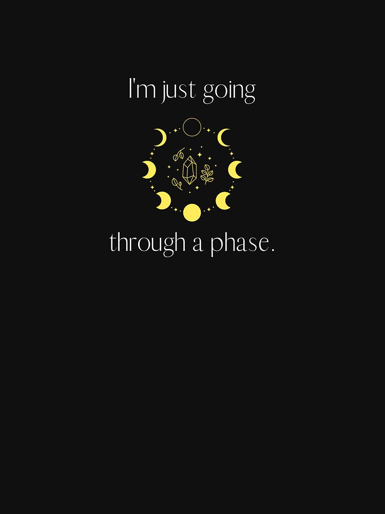 I'm just going through a phase, moon phases. by Cindy Howe T-Shirts, Hoodie, Sweatshirt | BlankRebels.com (Image 3)
