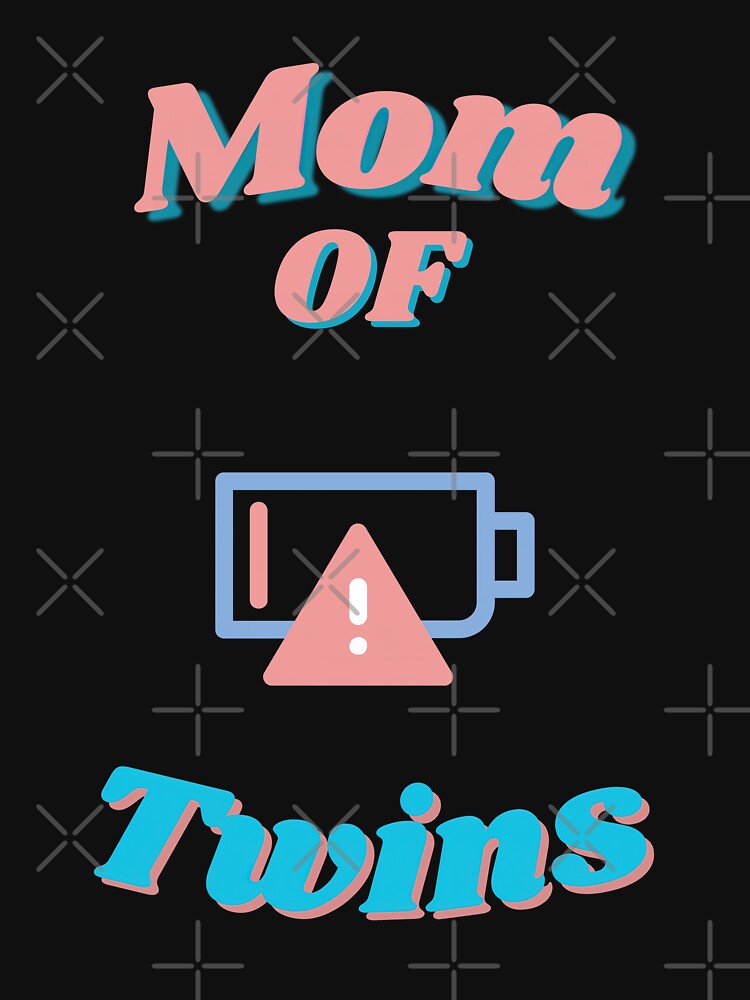 Mom of Twins by snarkoriginals T-Shirts, Hoodie, Sweatshirt | BlankRebels.com (Image 3)