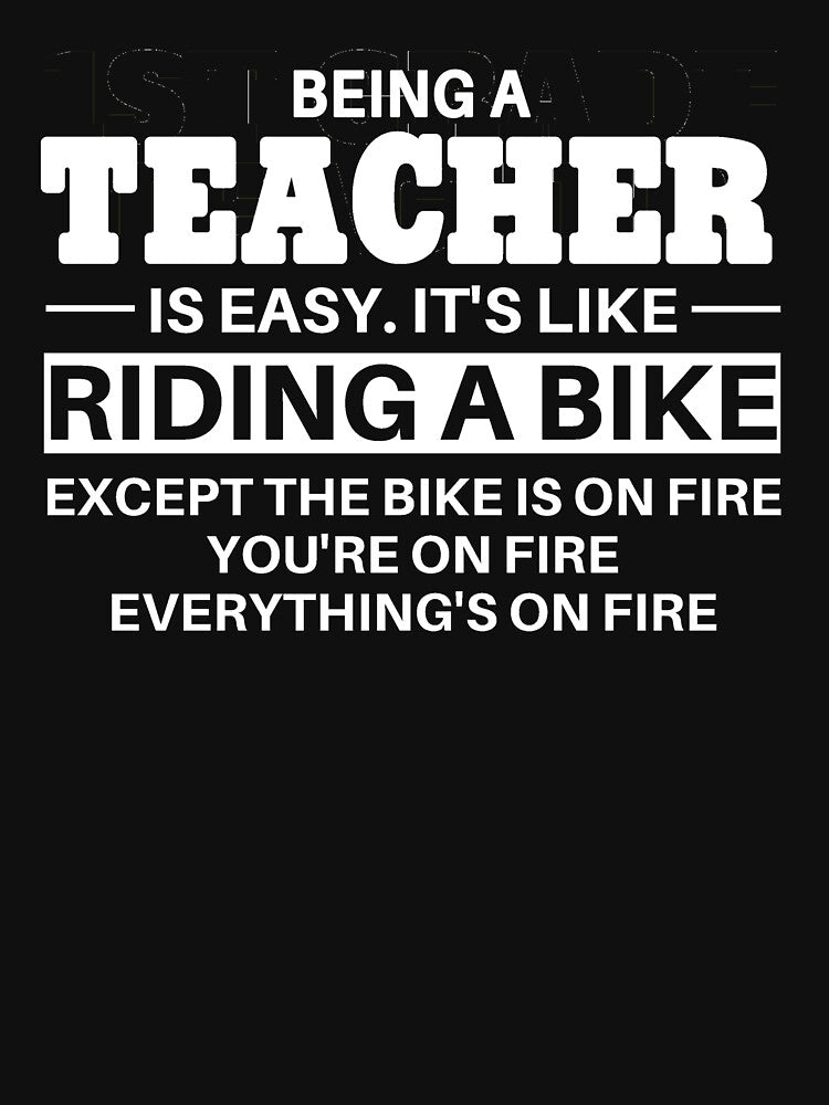 Teacher Riding A Bike by clickmostro T-Shirts, Hoodie, Sweatshirt | BlankRebels.com (Image 3)