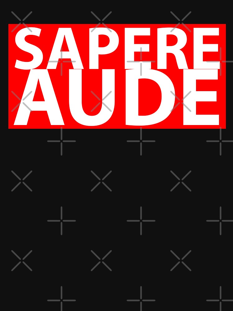 Sapere Aude by Coryanderson T-Shirts, Hoodie, Sweatshirt | BlankRebels.com (Image 3)