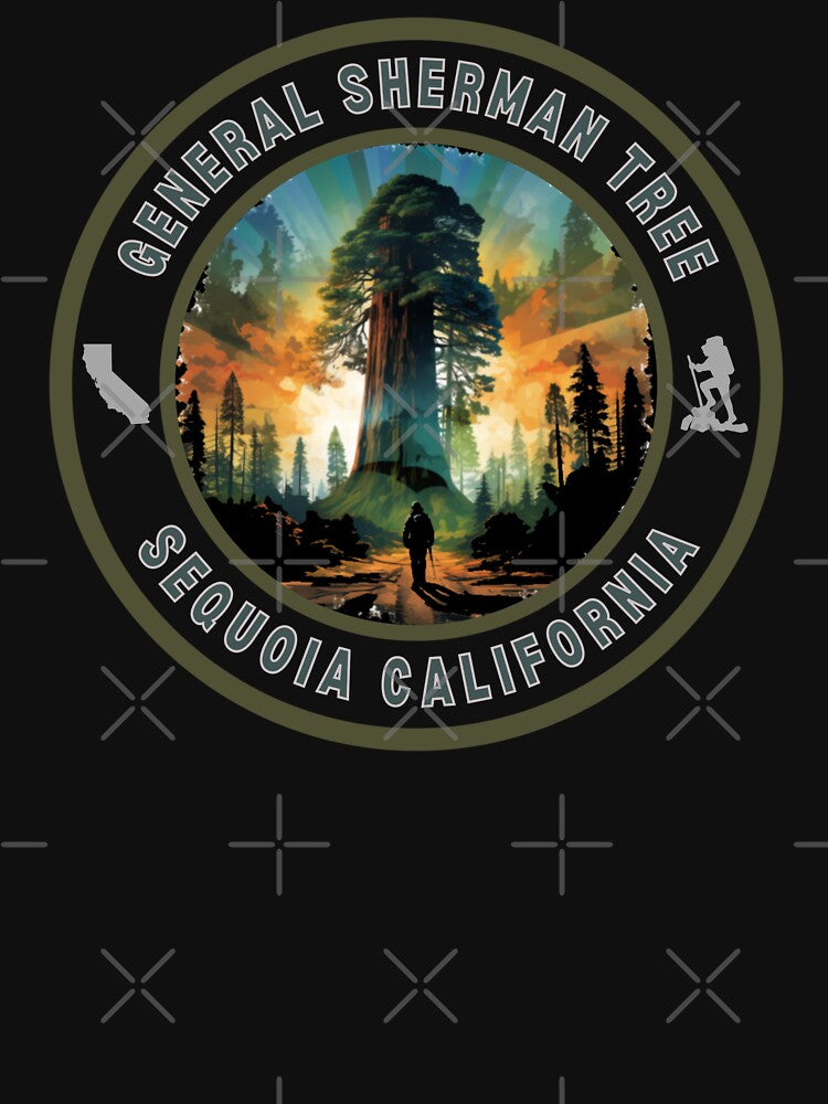 General Sherman Tree Sequoia California by MojaveTradePost T-Shirts, Hoodie, Sweatshirt | BlankRebels.com (Image 3)