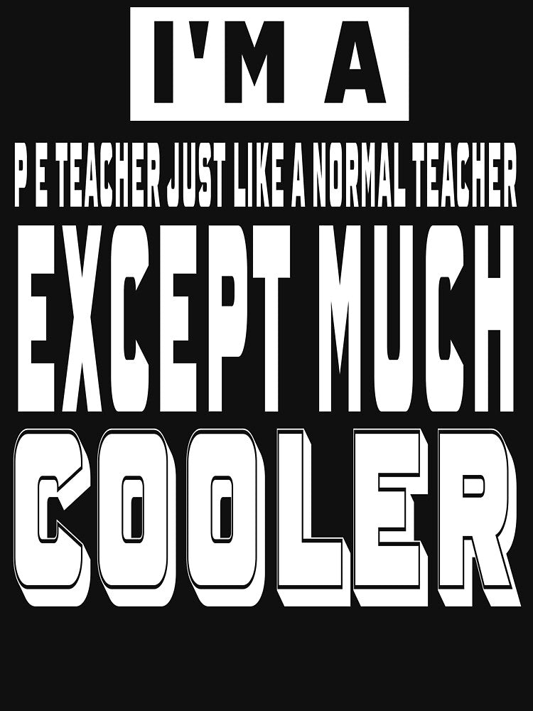 PE Teacher - cute funny humor by Ali sk54 T-Shirts, Hoodie, Sweatshirt | BlankRebels.com (Image 3)