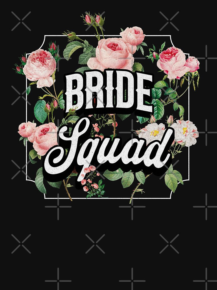 Bachelorette Party Bride Squad by Khihi T-Shirts, Hoodie, Sweatshirt | BlankRebels.com (Image 2)