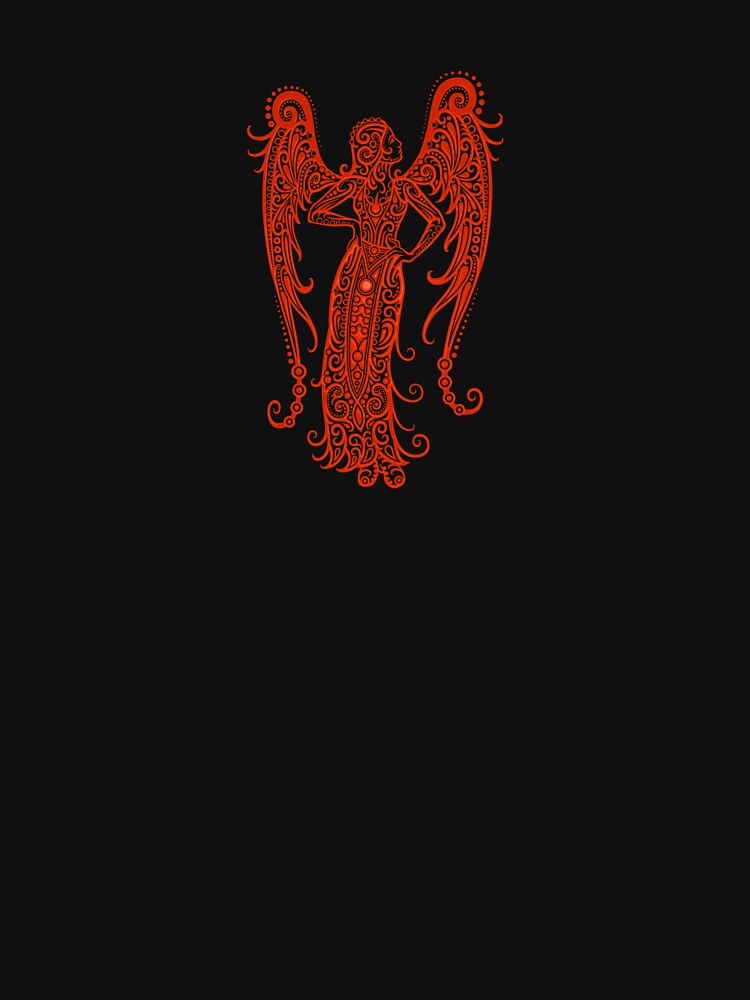 Red Virgo Zodiac Sign in the Stars by JeffBartels T-Shirts, Hoodie, Sweatshirt | BlankRebels.com (Image 3)