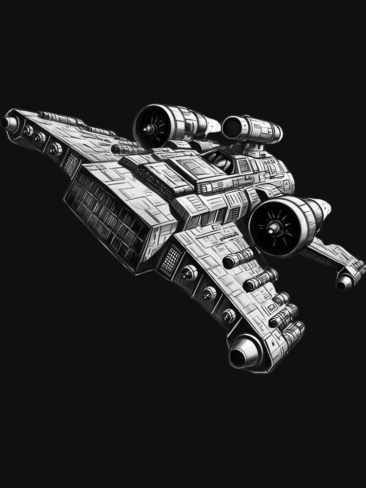 Spaceship by Mysterious_Creations T-Shirts, Hoodie, Sweatshirt | BlankRebels.com (Image 3)