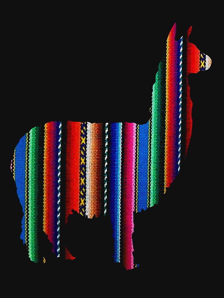 Colorful Llama, Mexican Spanish by whitneyiott9632 T-Shirts, Hoodie, Sweatshirt | BlankRebels.com (Image 3)
