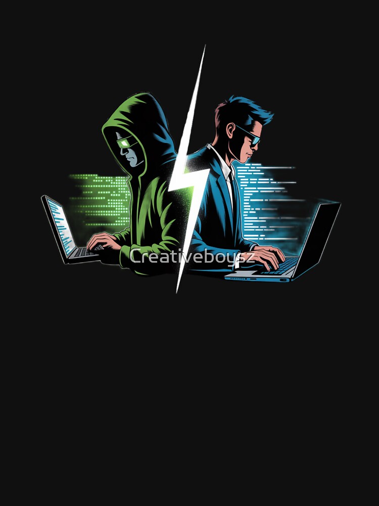 Hacker vs developer by Creativeboysz T-Shirts, Hoodie, Sweatshirt | BlankRebels.com (Image 3)