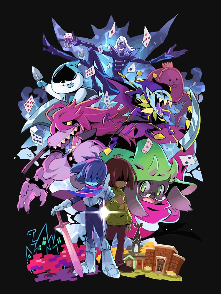 Deltarune For Fans by HaydenKlein T-Shirts, Hoodie, Sweatshirt | BlankRebels.com (Image 3)