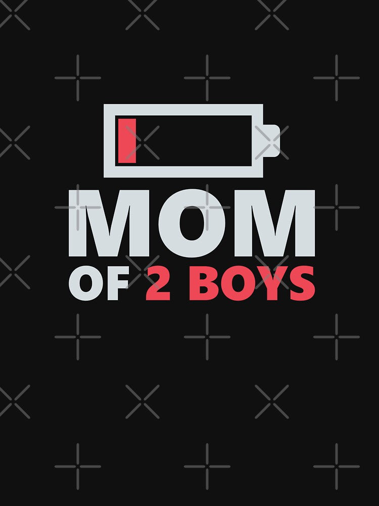 Mom of 2 Boys from Son Mothers Day Birthday by Slassyat T-Shirts, Hoodie, Sweatshirt | BlankRebels.com (Image 3)