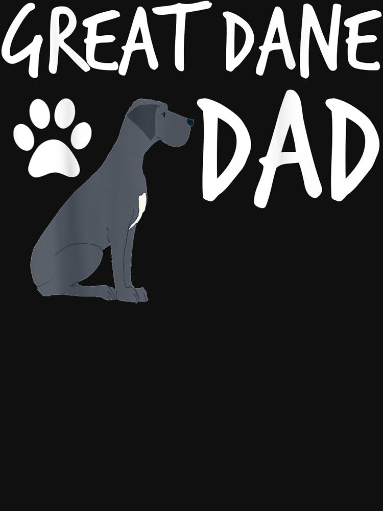 Mens Great Dane Dad Dog Puppy Pet Lover Gift by ArtsByMichelle T-Shirts, Hoodie, Sweatshirt | BlankRebels.com (Image 3)