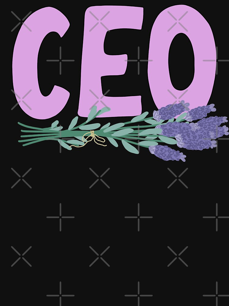 CEO Boss With Lavender by BundaBear T-Shirts, Hoodie, Sweatshirt | BlankRebels.com (Image 3)