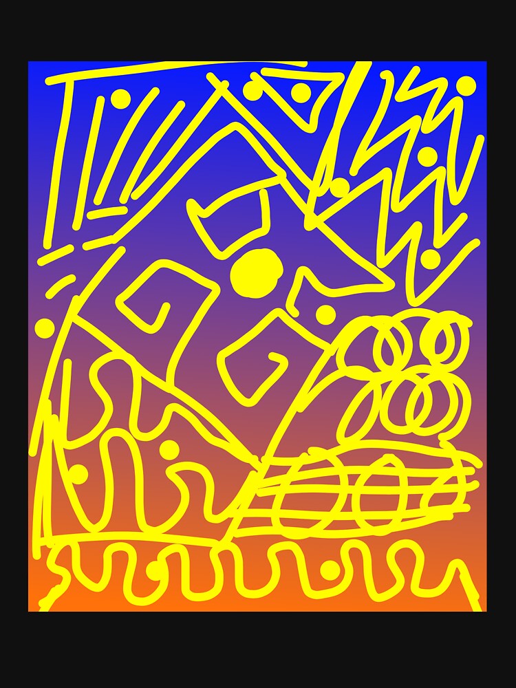 Modern abstract pattern t-shirts by UnshieldArt Hoodie, Sweatshirt | BlankRebels.com (Image 3)