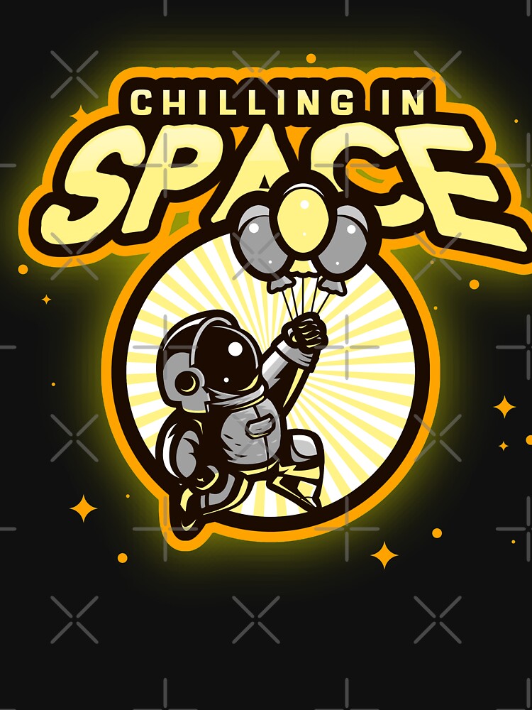 Chilling In Space- Astronaut by joabaj T-Shirts, Hoodie, Sweatshirt | BlankRebels.com (Image 3)