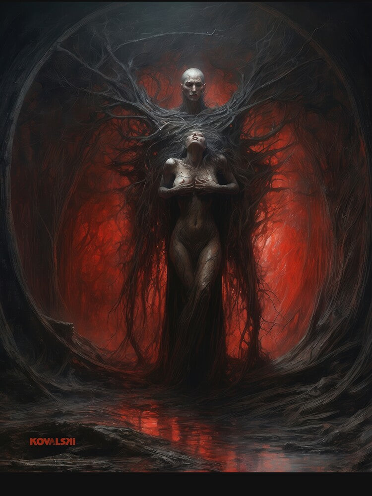 DARK RITUAL ENTITY by KOVALSKI-ART T-Shirts, Hoodie, Sweatshirt | BlankRebels.com (Image 3)
